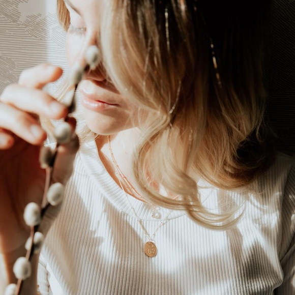 Dainty Minimalist Zodiac Astrology Charm Necklace - Picture 9 of 14